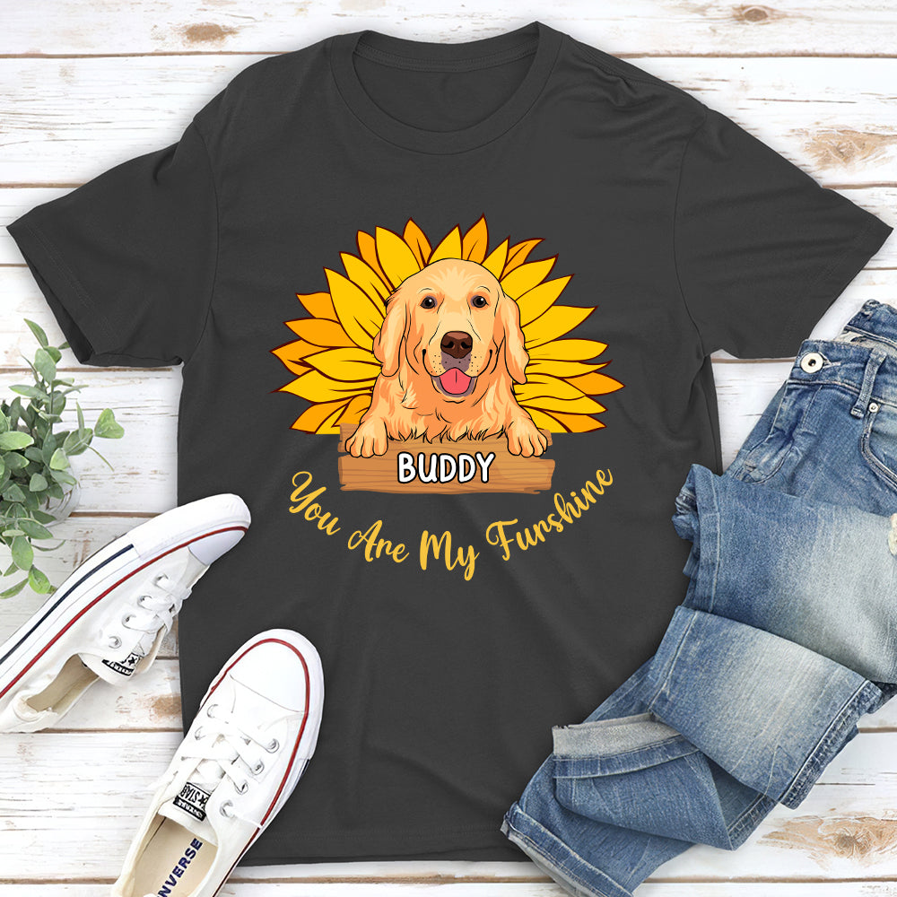 You Are My Furshine - Customizable Unisex Personalized T-Shirt for Pet Lovers
