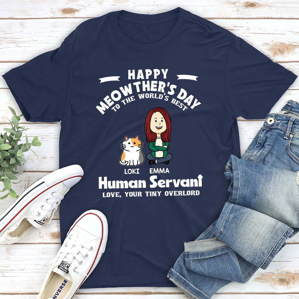 Meowthers Day - Personalized Custom Unisex 5.3 oz T-shirt for Pet Lovers