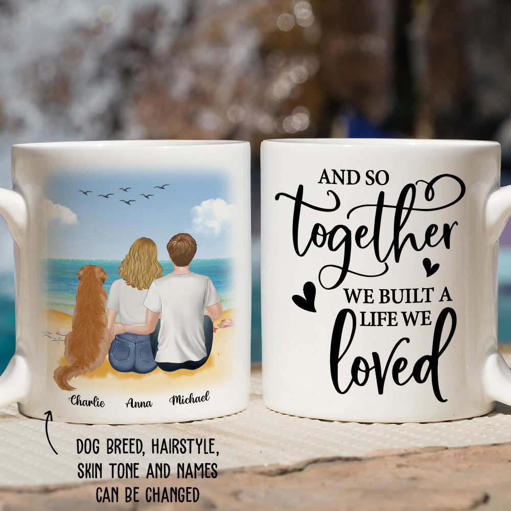 And So Together - Personalized Custom Coffee Mug for Pet Lovers (11oz & 15oz Sizes)