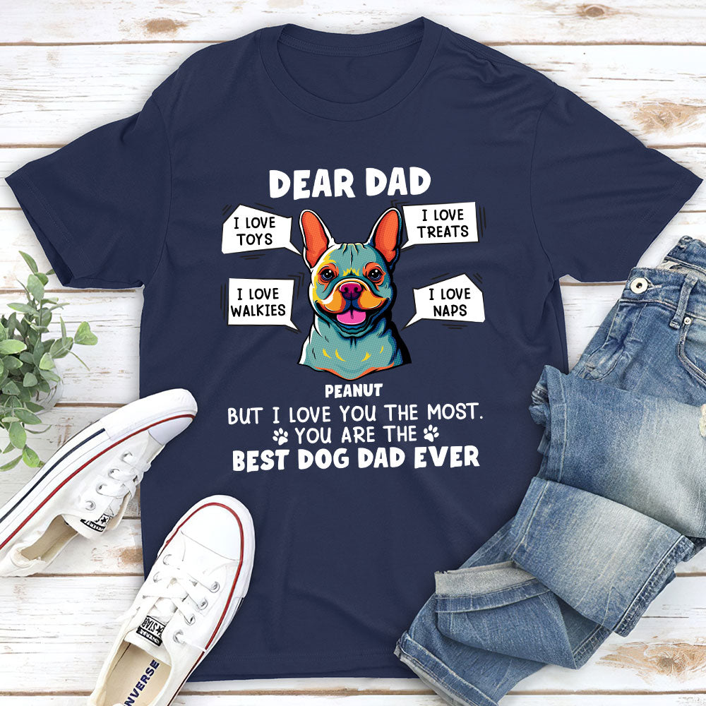 Treats And Naps - Personalized Custom Unisex 5.3 oz T-shirt for Pet Lovers
