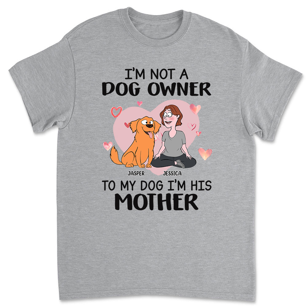 To My Dog - Personalized Custom Unisex 5.3 oz T-shirt for Pet Lovers