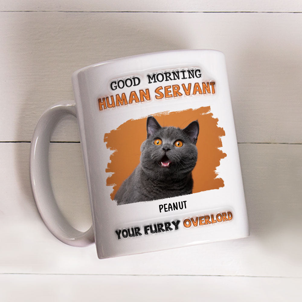 Personalized Custom 3D Inflated Effect From Furry Overlords Photo Mug - 11oz & 15oz High - Quality Ceramic