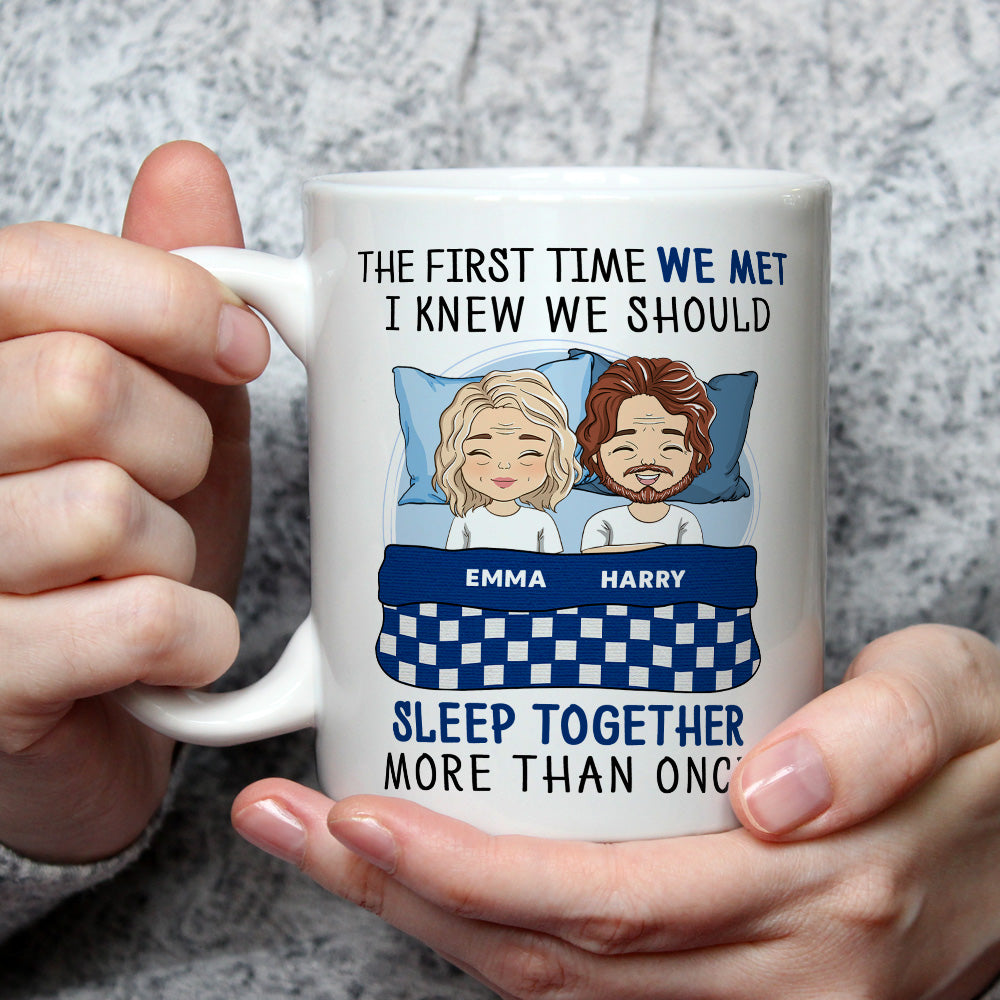 More Than Once - Exquisite Personalized Custom Coffee Mugs for Couples