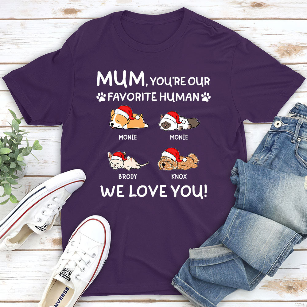 Favorite Pet - Personalized Custom Unisex Heavy Cotton T-shirt for Pet Lovers