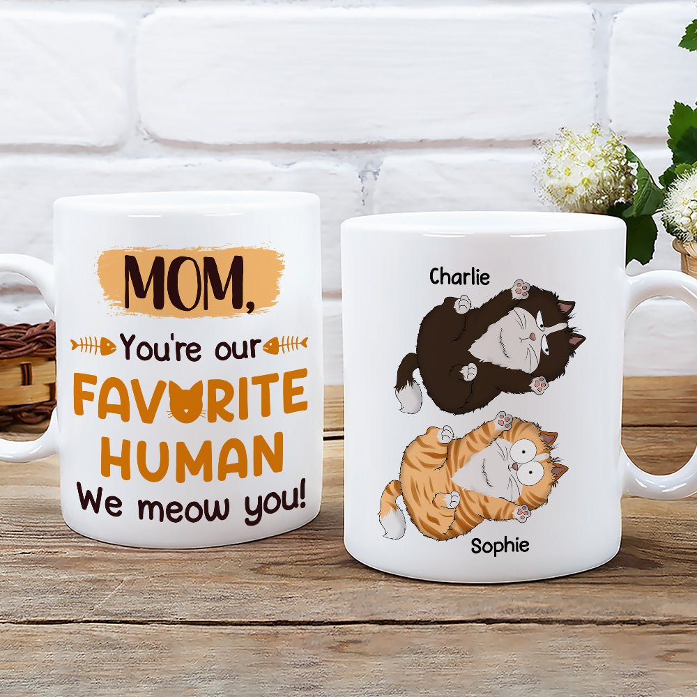 We Meow You - Exquisite Personalized Custom Coffee Mug for Pet Lovers