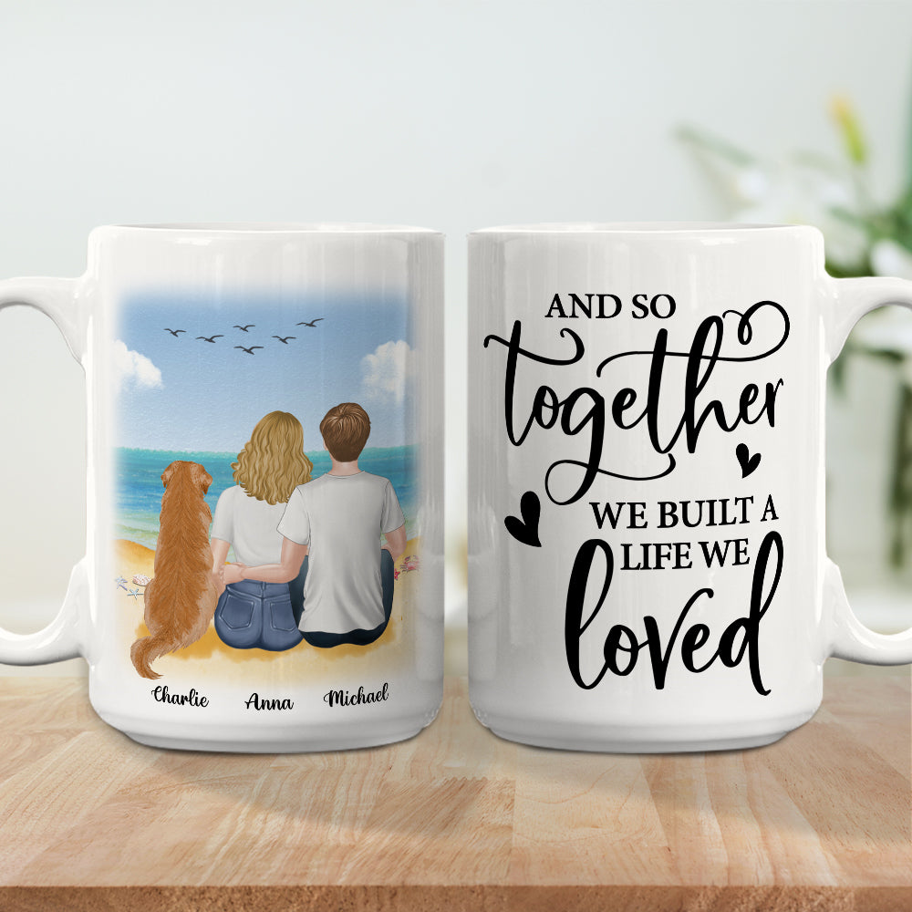 And So Together - Personalized Custom Coffee Mug for Pet Lovers (11oz & 15oz Sizes)