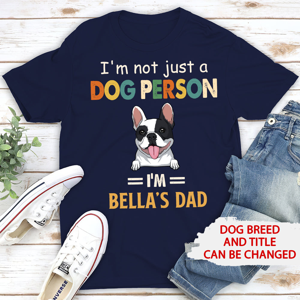 One-of-a-Kind Personalized Custom Unisex T-shirt for Non - Ordinary Dog Lovers