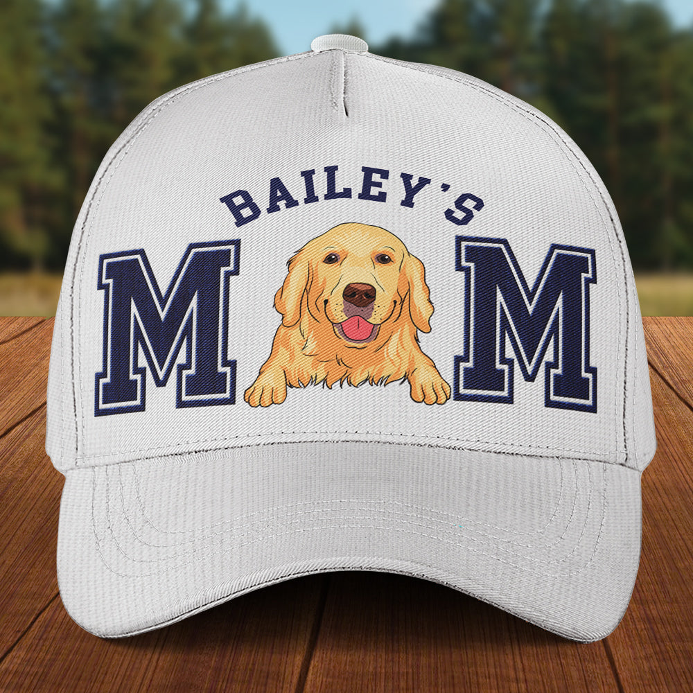 Best Dog Mom - Personalized Custom Cap: Ideal for Dog Lovers