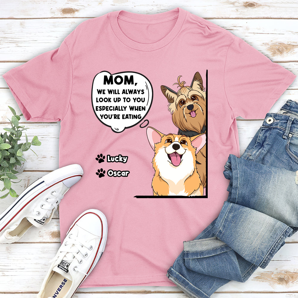 I Will Always - Personalized Custom Unisex 5.3 oz T-shirt for Pet Lovers
