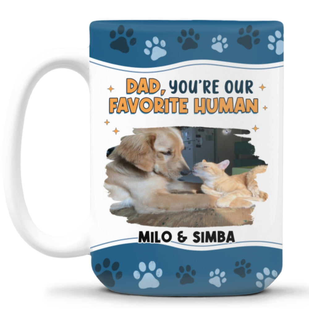 I Love You The Most Version - Personalized Custom Pet Photo Coffee Mug - 11oz & 15oz