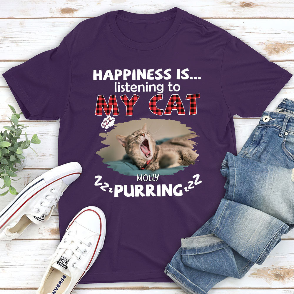 My Pets Snoring - Customizable Unisex 5.3 oz Personalized T-shirt for Pet Lovers