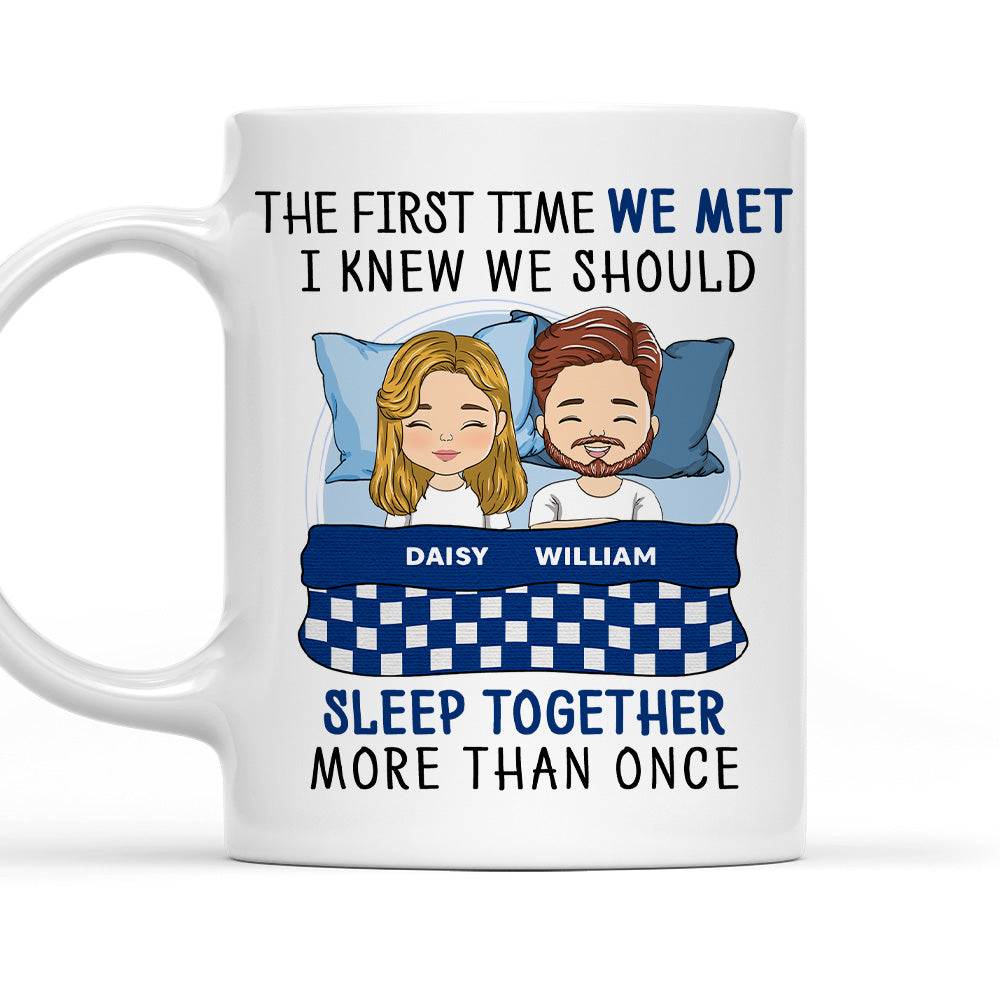 More Than Once - Exquisite Personalized Custom Coffee Mugs for Couples