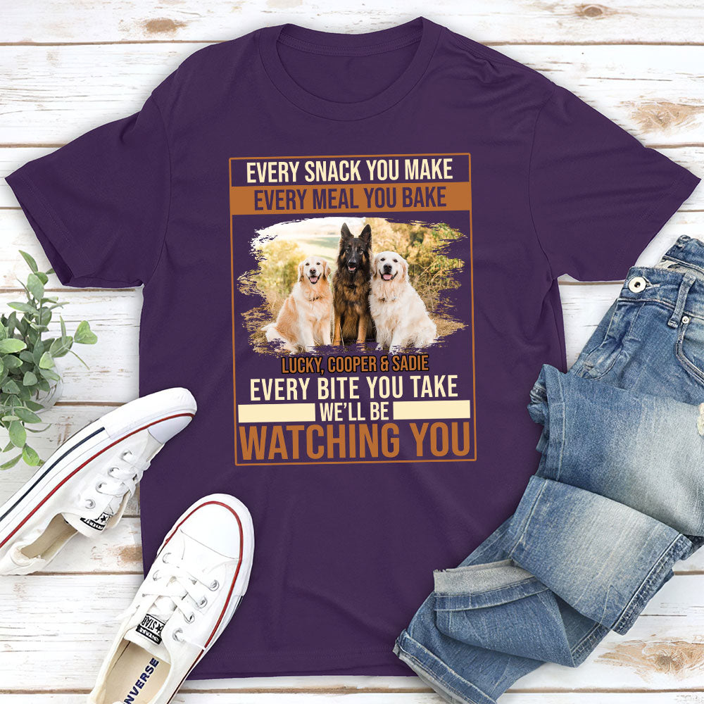 Personalized Custom Unisex Snack and Meal Inspired T-shirt
