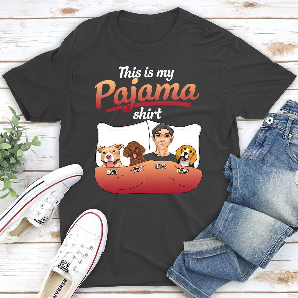 Personalized Custom Unisex Pet - Themed Pajama T - shirt