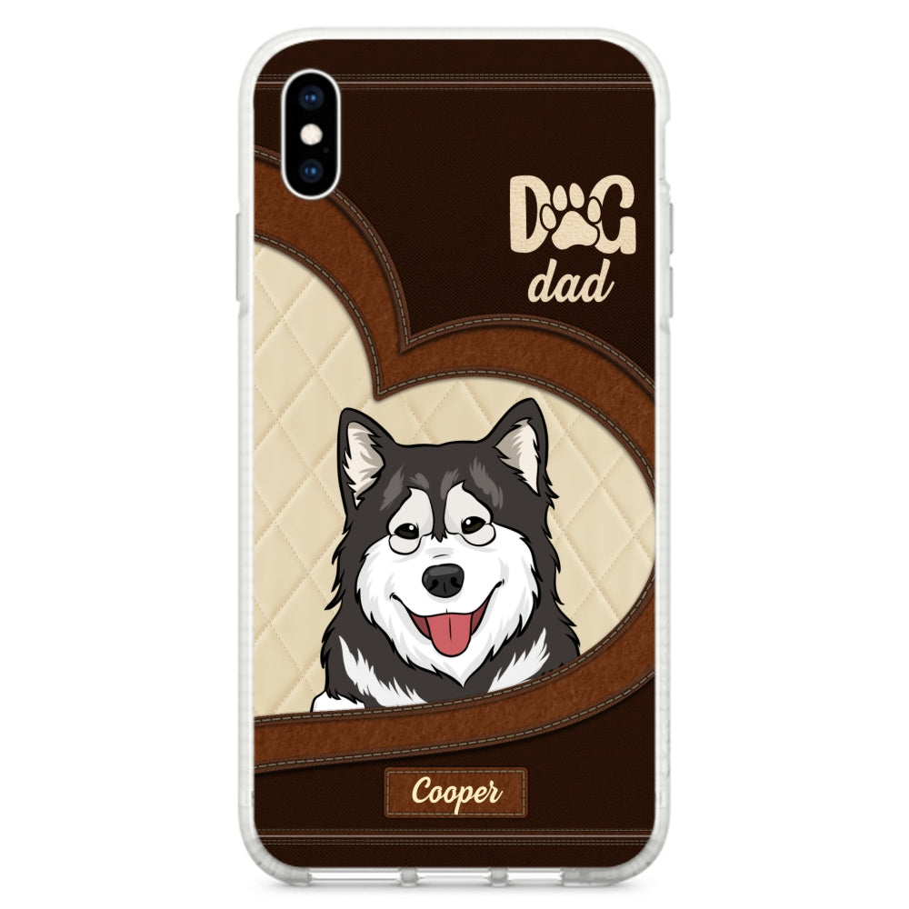 Adorable Peeking Dogs - Customizable Personalized Phone Case for Fashion - Forward Users