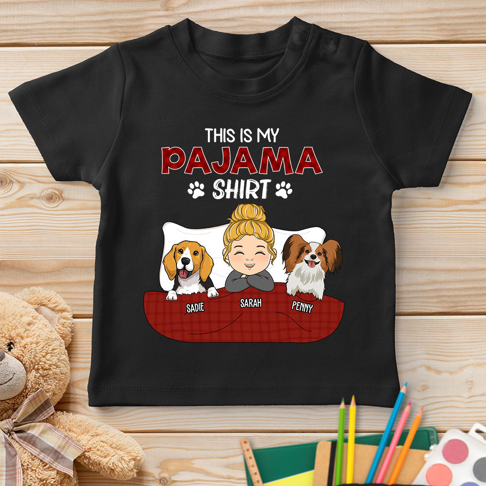 Personalized Custom Youth Pajama Shirt Version 2 - Ideal Gift T - shirt for Pet Lovers