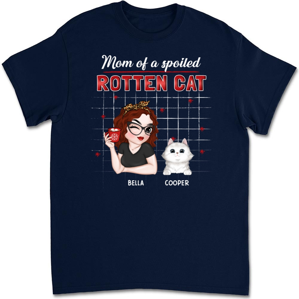 Best Cat Dad Mom - Customizable Personalized Unisex 5.3 oz T-shirt for Pet Lovers