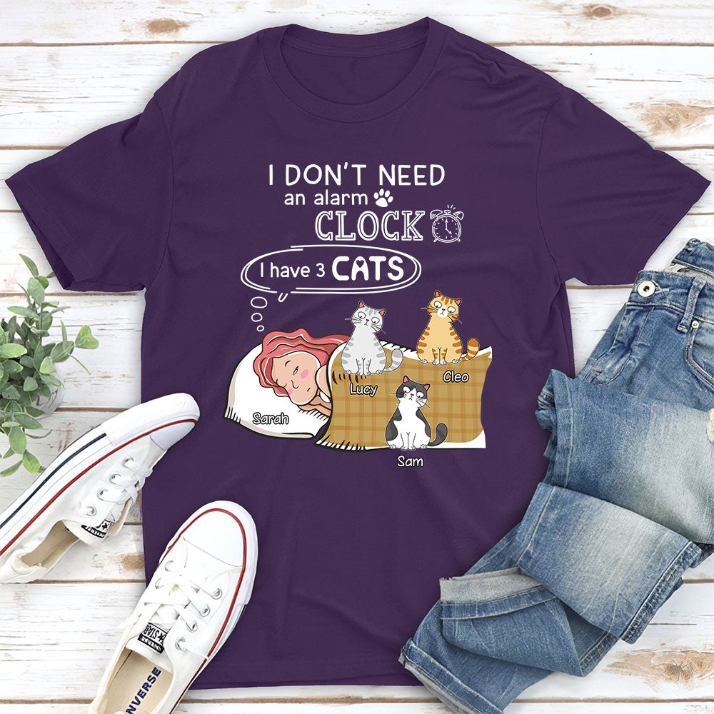 The Alarm - Personalized Custom Unisex 5.3 oz T-shirt for Pet Lovers