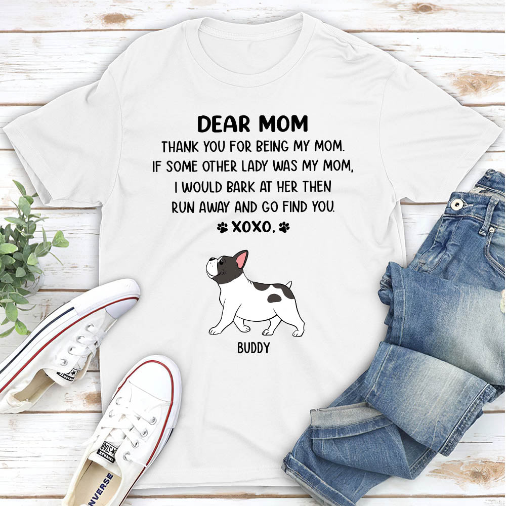 Dear Dad Xoxo - Personalized Custom Unisex 5.3 oz T-shirt for Pet Lovers