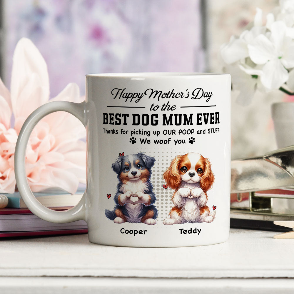 Thanks For Picking My Poop - Exclusive Personalized Custom Coffee Mug for Pet Lovers