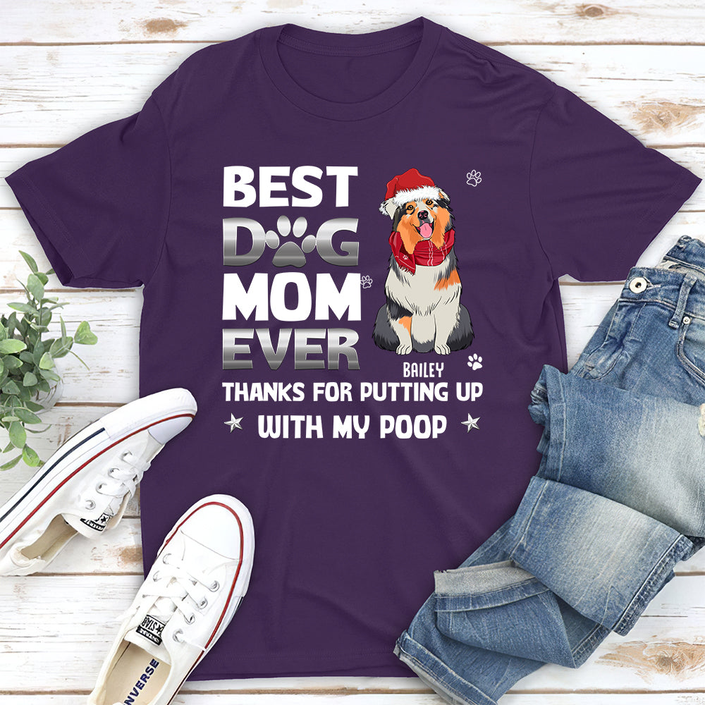 Putting Up - Personalized Custom Unisex 5.3 oz T-shirt for Pet Lovers
