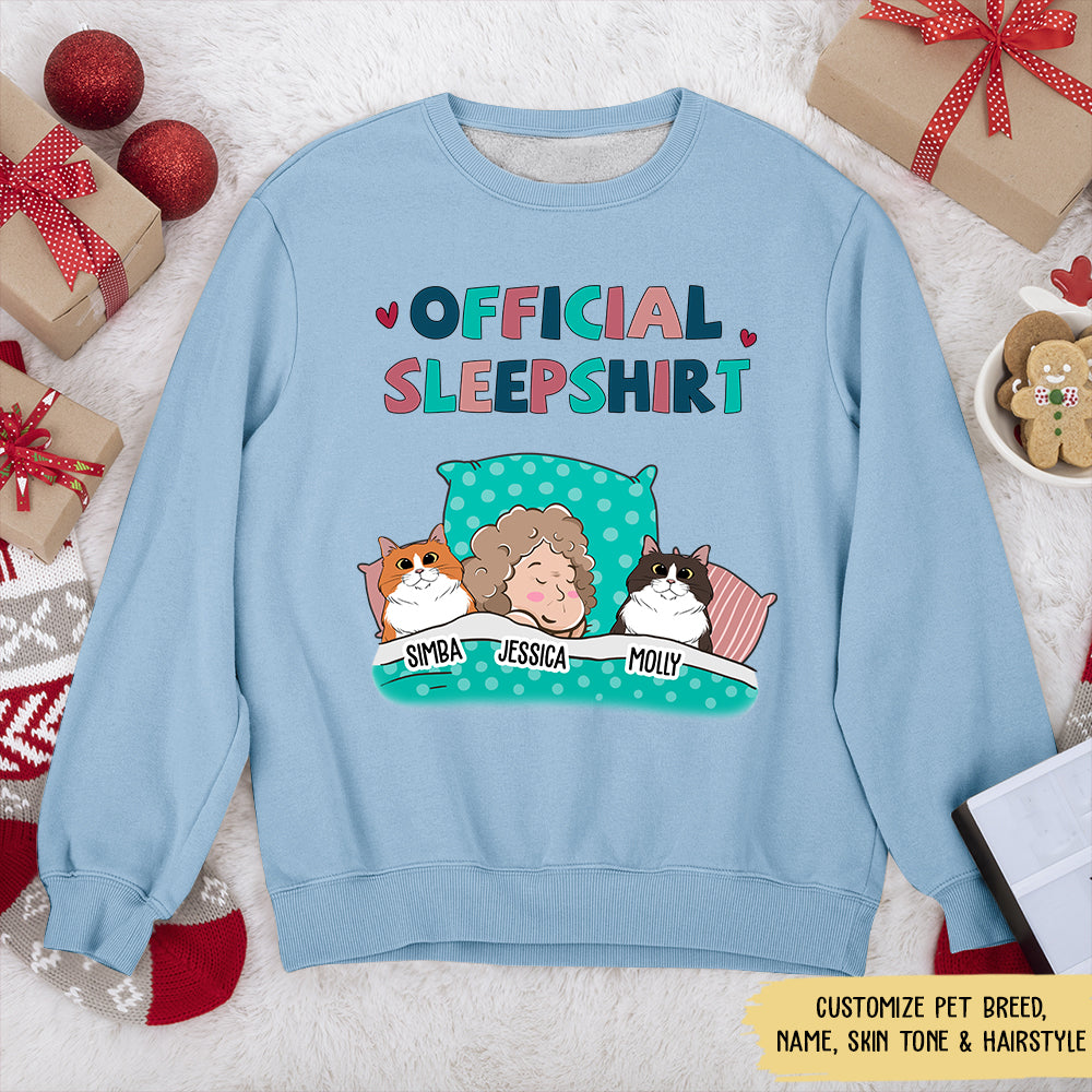 Personalized Custom Pet Official Sleepshirt - 8.0 oz Unisex Perfect Gift