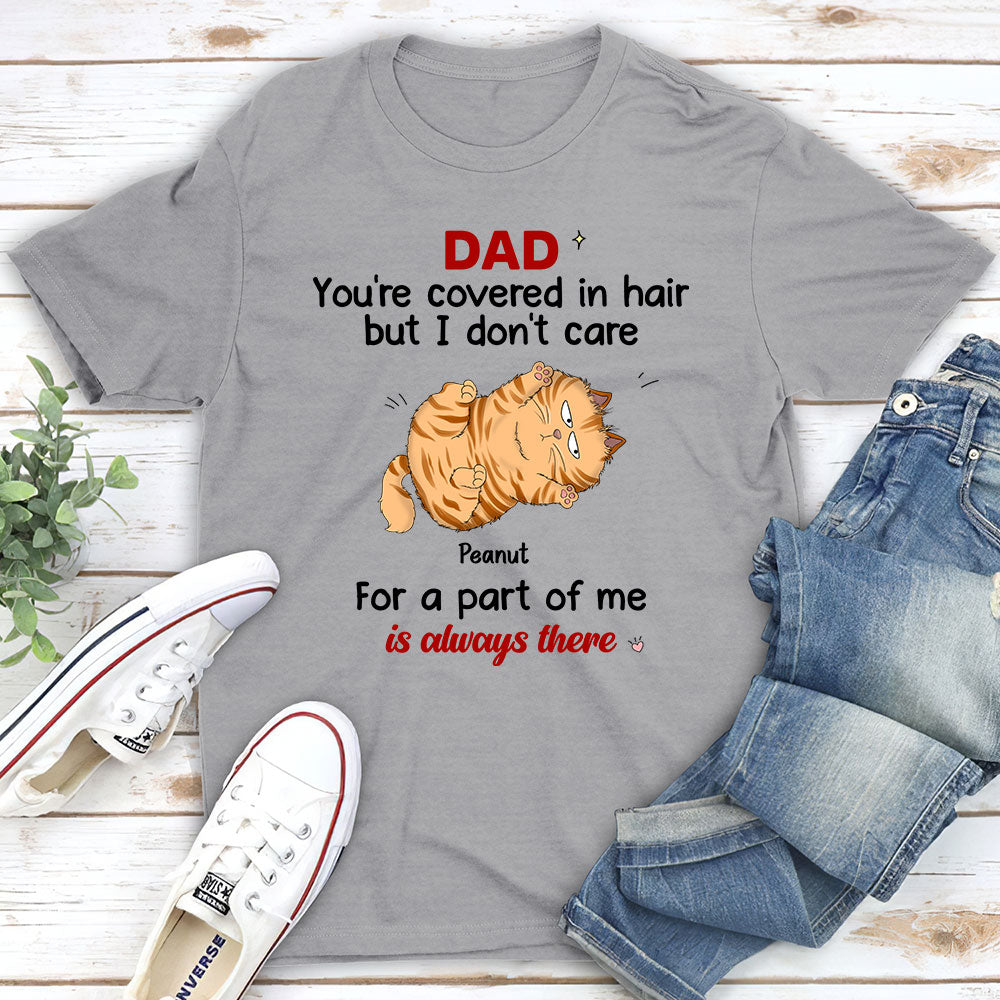 A Part Of Us - Personalized Custom Unisex 5.3 oz T-shirt for Pet Lovers