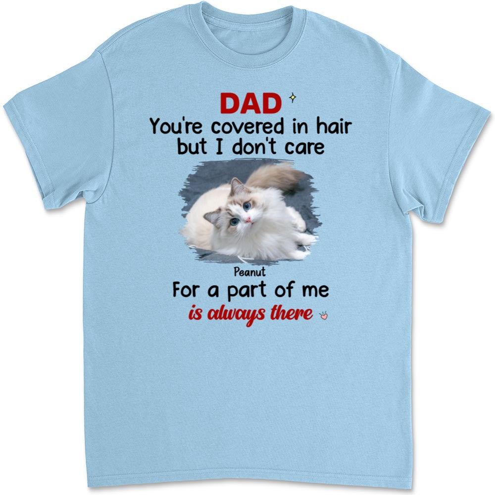 A Part Of Us Personalized Custom Unisex Photo T-shirt - Ideal Gift for Pet Lovers