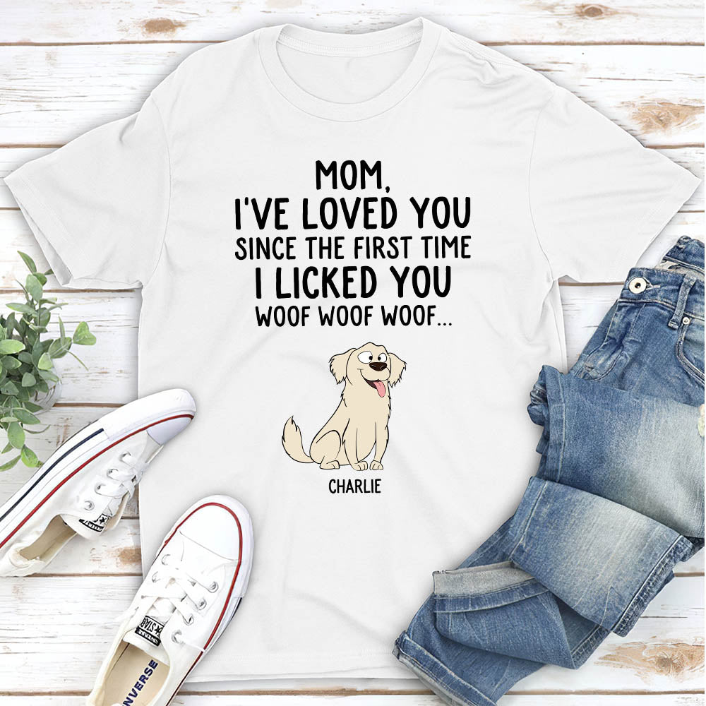 Licked You - Personalized Custom Unisex 5.3 oz T-shirt for Pet Lovers
