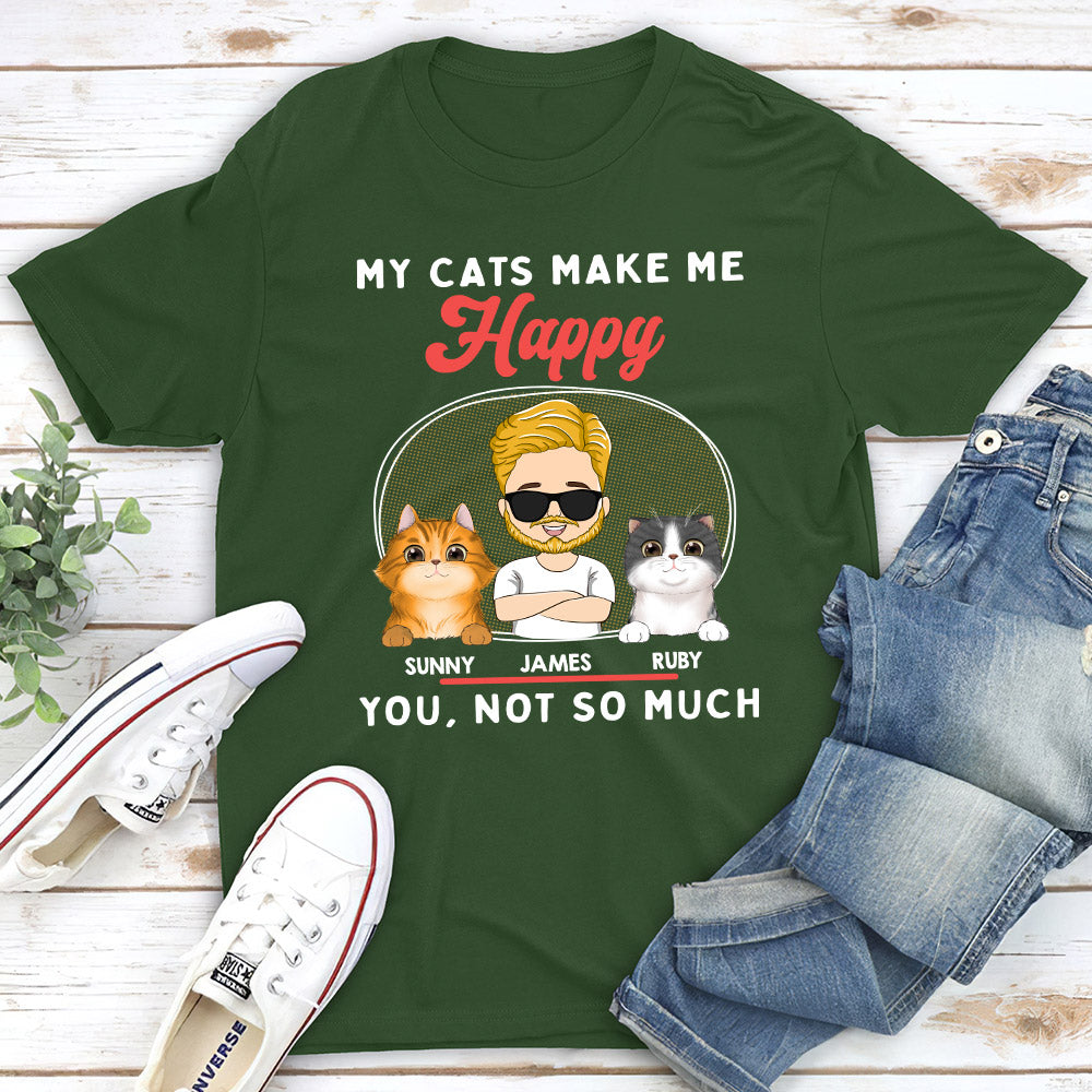 Make Me Joyful - Personalized Custom Unisex 5.3 oz T-shirt for Pet Lovers