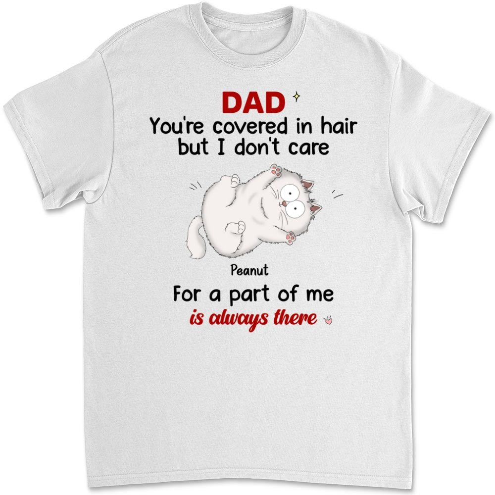 A Part Of Us - Personalized Custom Unisex 5.3 oz T-shirt for Pet Lovers