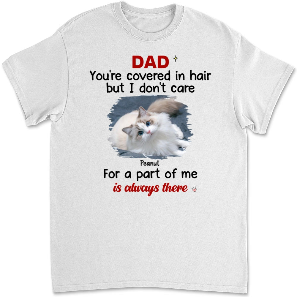 A Part Of Us Personalized Custom Unisex Photo T-shirt - Ideal Gift for Pet Lovers