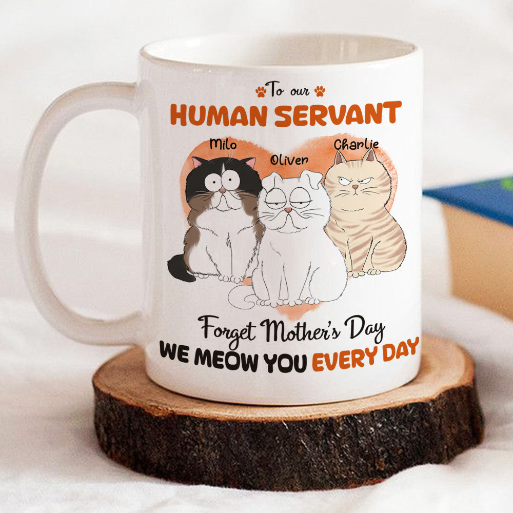 Meow You Every Day - Premium Personalized Custom Coffee Mug for Pet Lovers