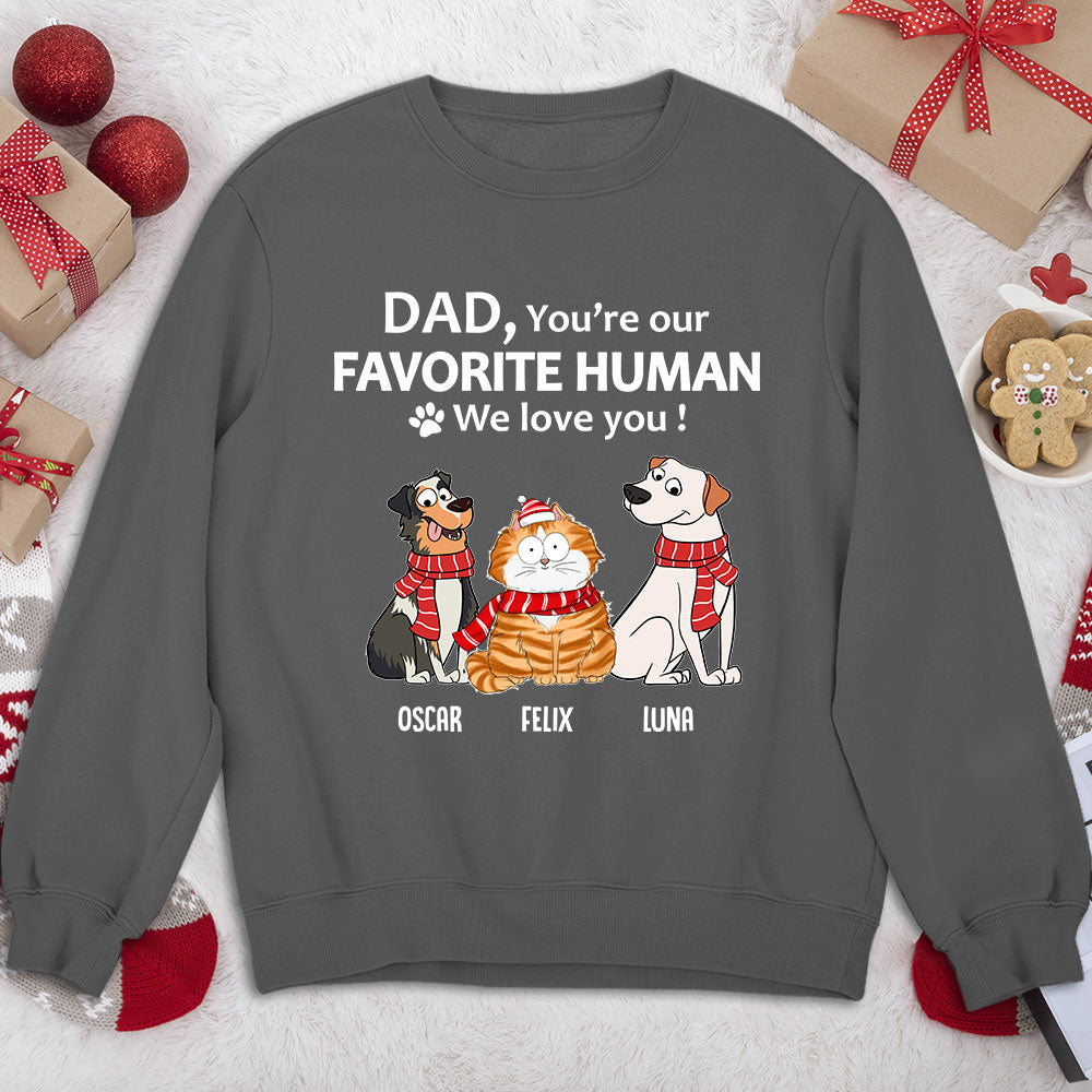 To My Human - Personalized Custom Unisex 8.0 oz Sweatshirt: Ideal Gifts for Pet Lovers