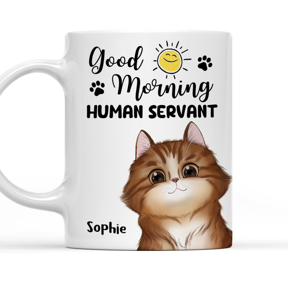 Good Morning - Exquisitely Personalized Custom 11oz Coffee Mug for Pet Lovers