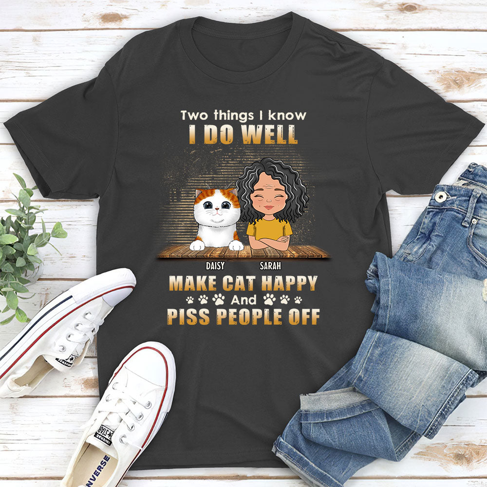 I Do Well - Personalized Custom Unisex 5.3 oz T-shirt for Pet Lovers