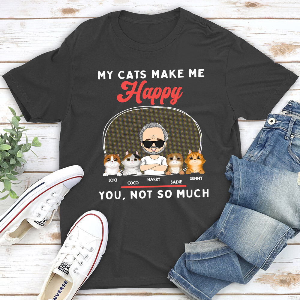 Make Me Joyful - Personalized Custom Unisex 5.3 oz T-shirt for Pet Lovers