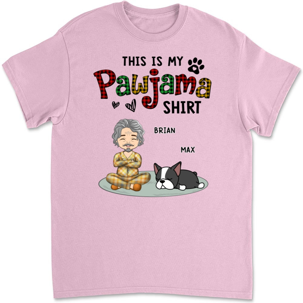 Handsome Pawjama Personalized Custom Unisex 5.3 oz T-shirt - Ideal Gift for Pet Lovers