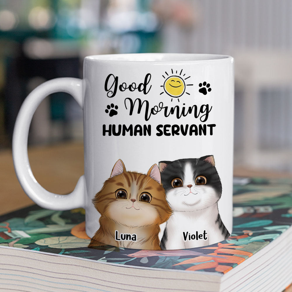 Good Morning - Exquisitely Personalized Custom 11oz Coffee Mug for Pet Lovers