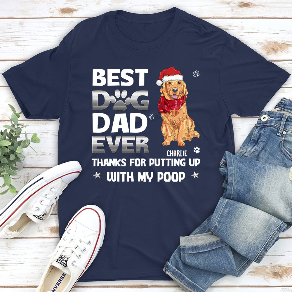 Putting Up - Personalized Custom Unisex 5.3 oz T-shirt for Pet Lovers