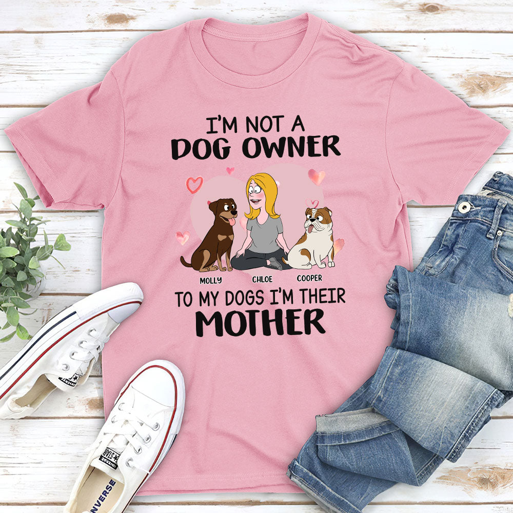 To My Dog - Personalized Custom Unisex 5.3 oz T-shirt for Pet Lovers