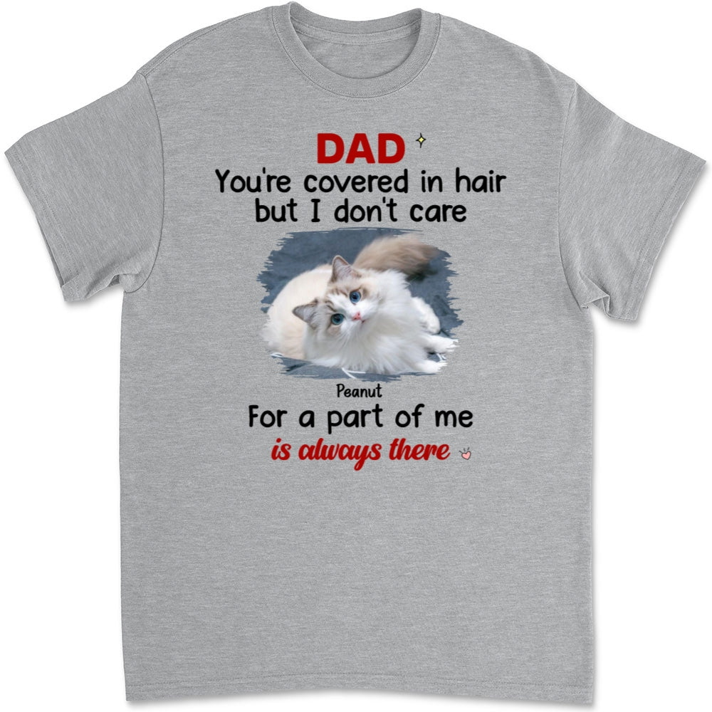 A Part Of Us Personalized Custom Unisex Photo T-shirt - Ideal Gift for Pet Lovers