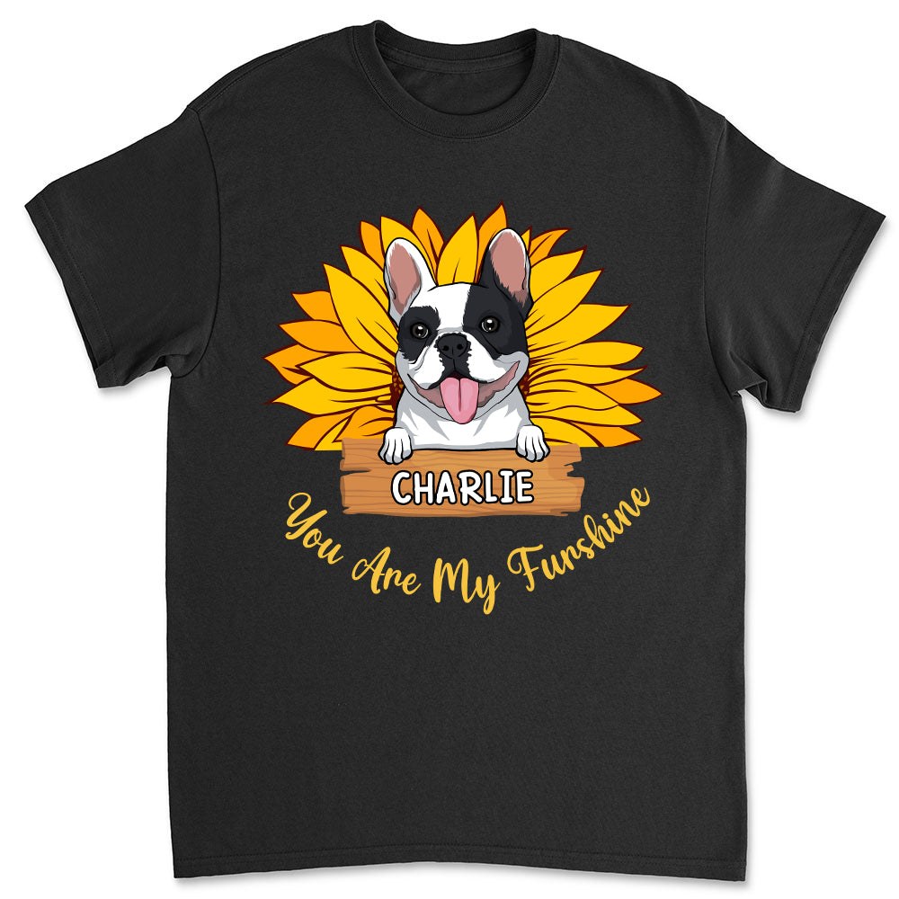 You Are My Furshine - Customizable Unisex Personalized T-Shirt for Pet Lovers
