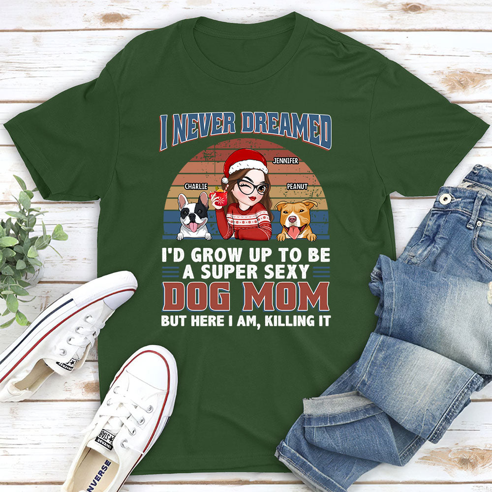 A Super Sexy Personalized Custom Unisex Dog Dad Mom T-shirt - Ideal Gift for Pet Lovers