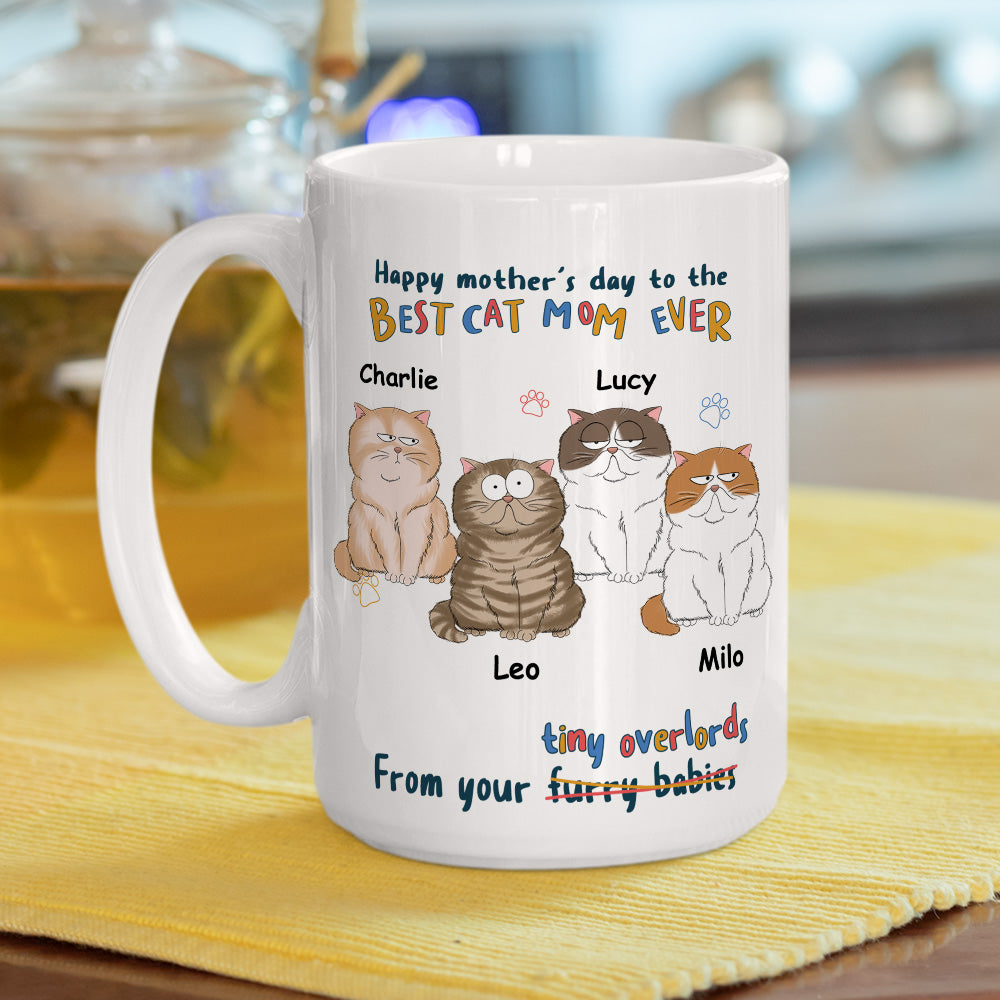 Tiny Overlords - Exquisite Personalized Custom Coffee Mug for Pet Lovers