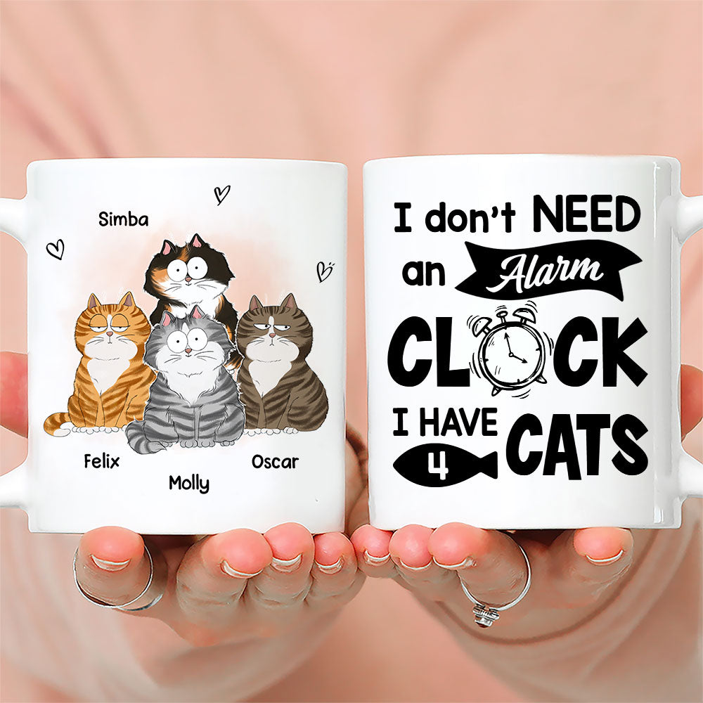 I Have Cats - Premium Personalized Custom Coffee Mug for Pet Lovers