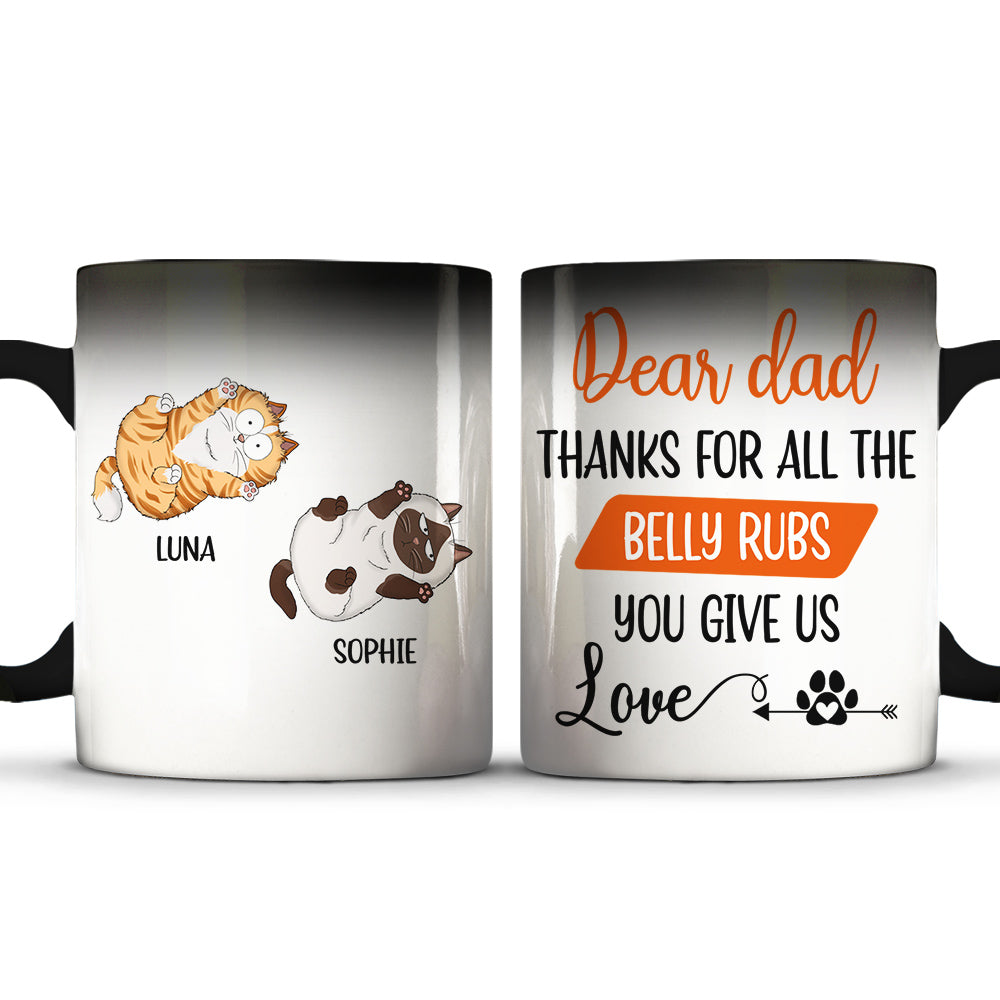 Thanks For All - Personalized Custom Color Changing Mug for Pet Lovers (11oz & 15oz Sizes)