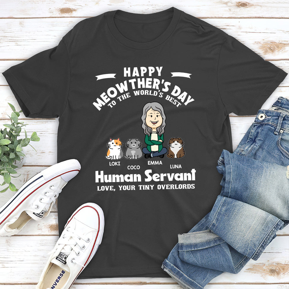 Meowthers Day - Personalized Custom Unisex 5.3 oz T-shirt for Pet Lovers