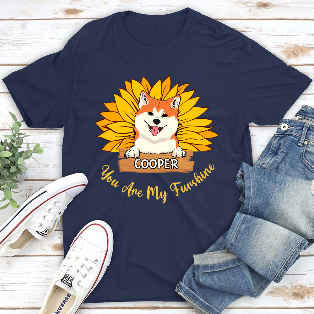 You Are My Furshine - Customizable Unisex Personalized T-Shirt for Pet Lovers