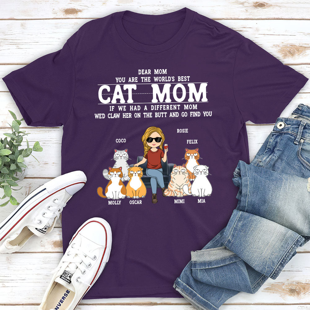 Personalized Custom Unisex 'Claw Her On The Butt And Go Find You' T-shirt